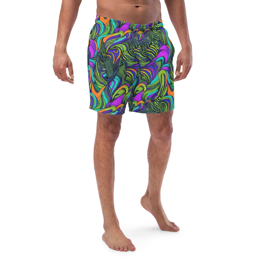 Kinetic Canopy on Swim Trunks — Front