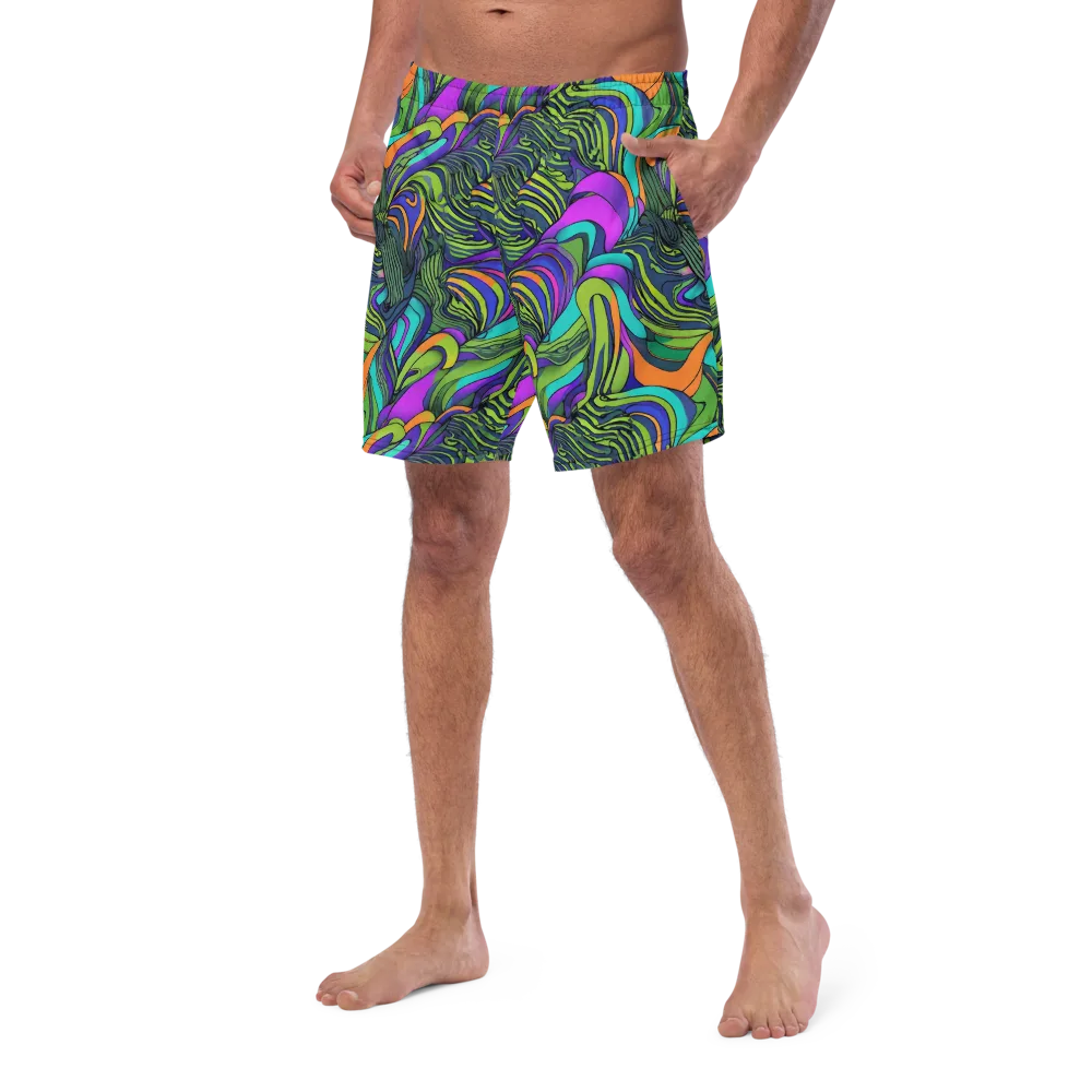 Kinetic Canopy on Swim Trunks — Left Front