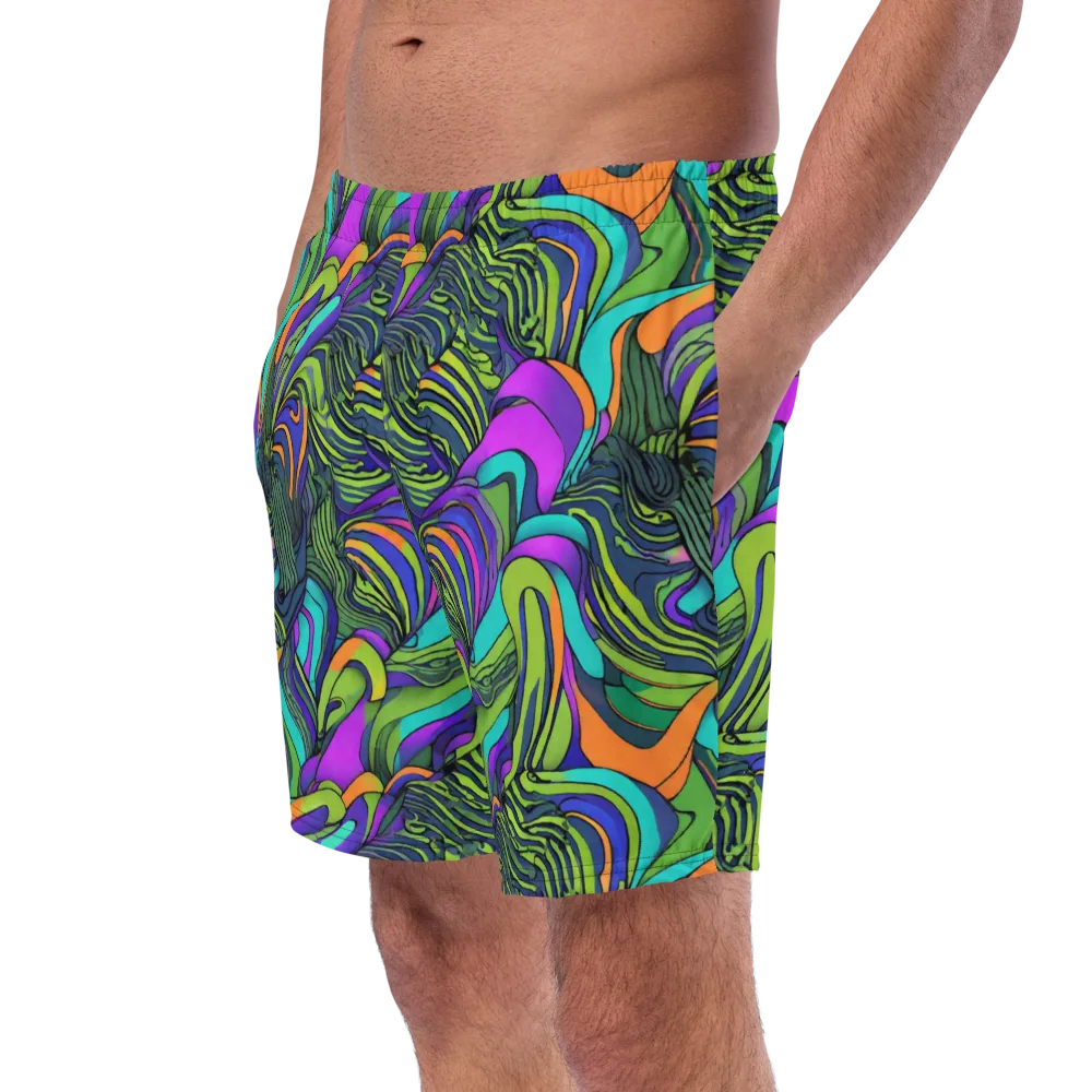 Kinetic Canopy on Swim Trunks — Left Front