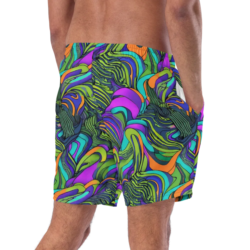 Kinetic Canopy on Swim Trunks — Right Back