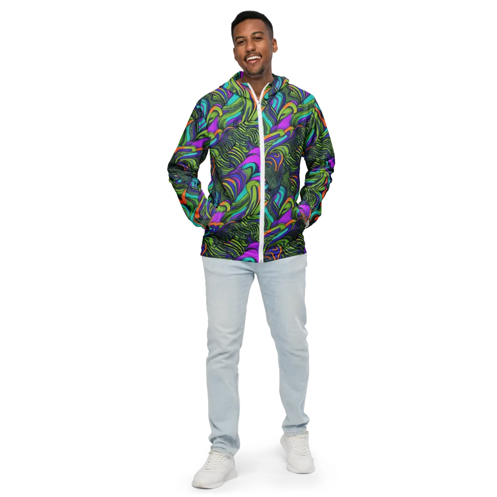 Kinetic Canopy on Men's Windbreaker — Front