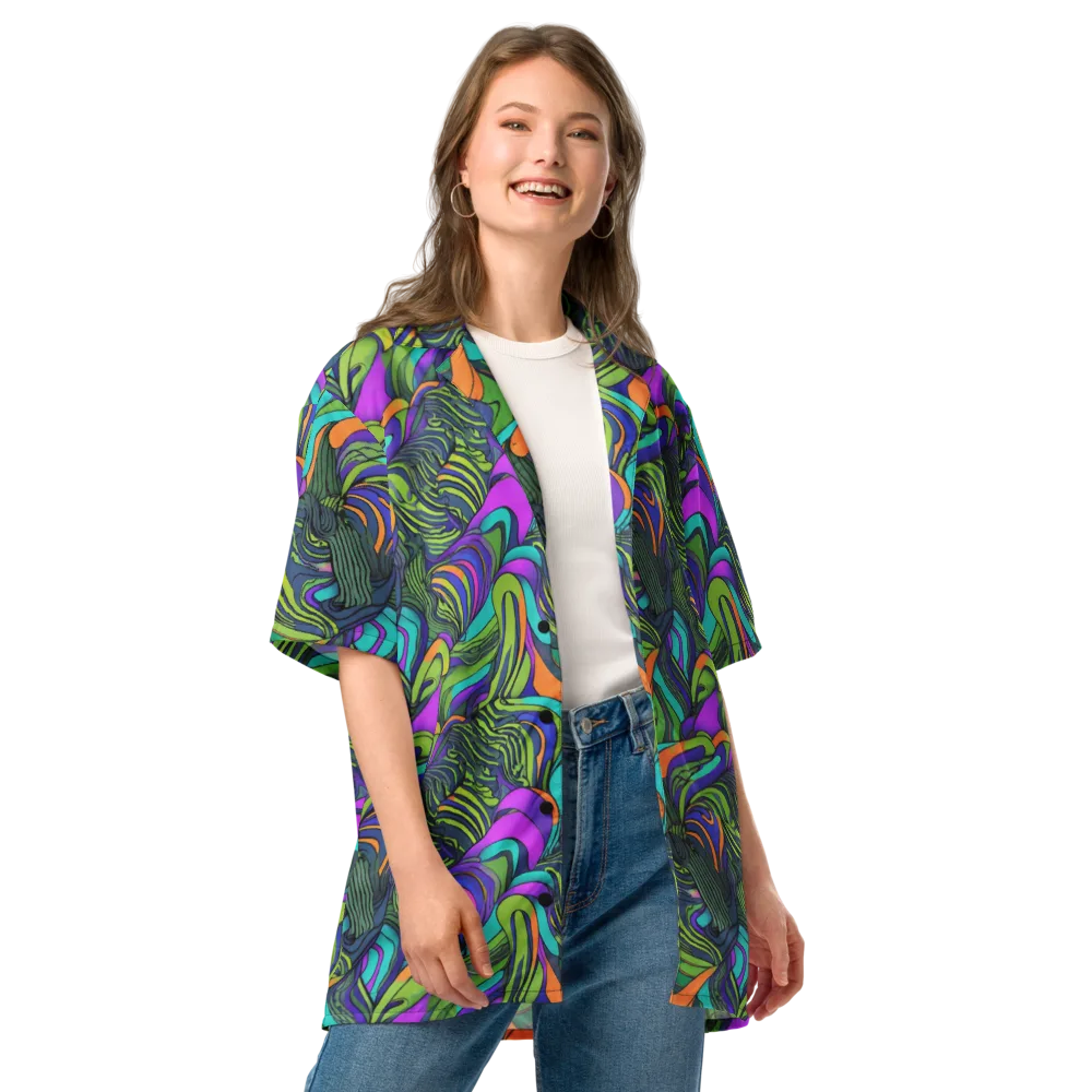 Kinetic Canopy on Button Shirt — Front