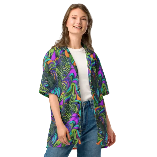 Kinetic Canopy on a Button Shirt