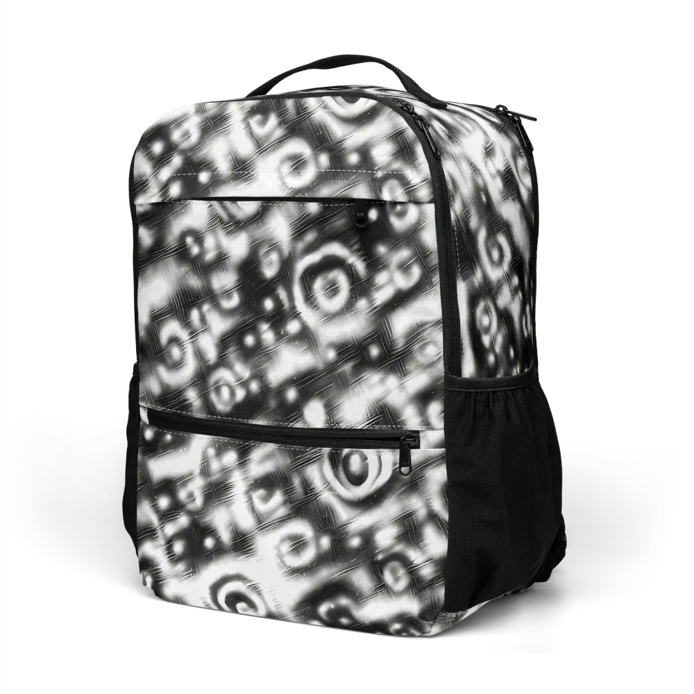 Bernhard Swirl on Utility Backpack — Left Front