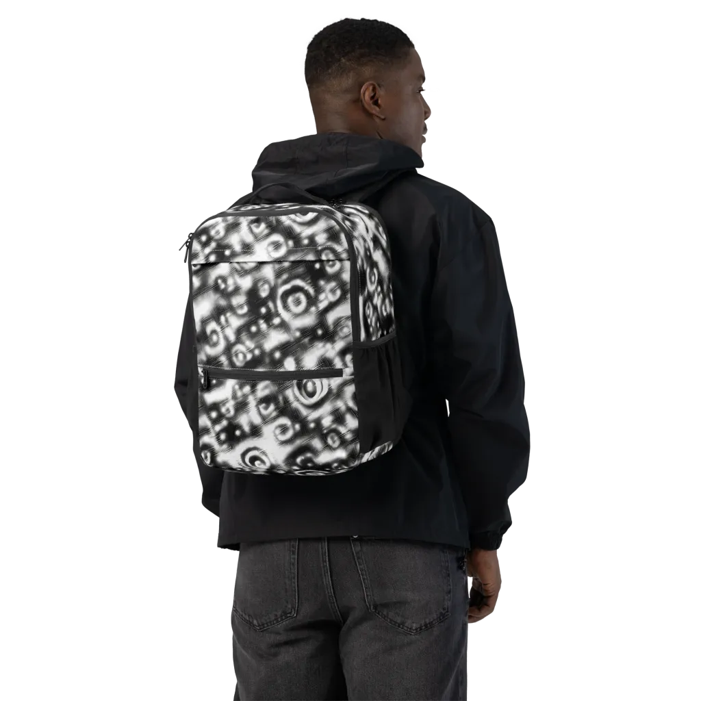 Bernhard Swirl on Utility Backpack — Back