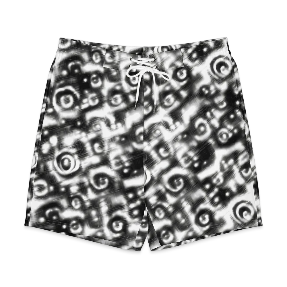 Bernhard Swirl on Men's Board Shorts — Front