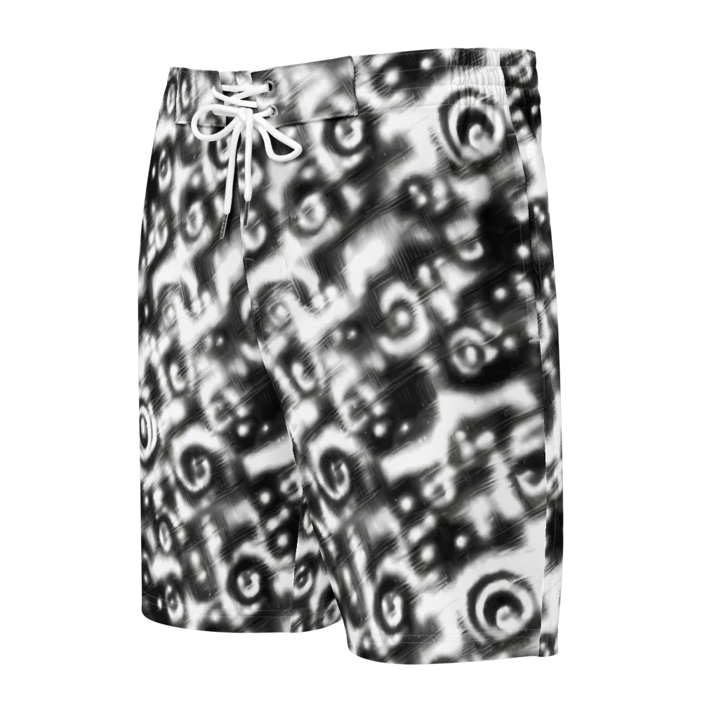 Bernhard Swirl on Men's Board Shorts — Front