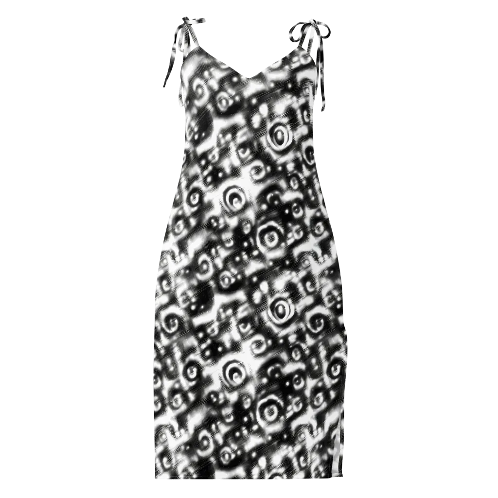 Bernhard Swirl on Slip Dress — Front