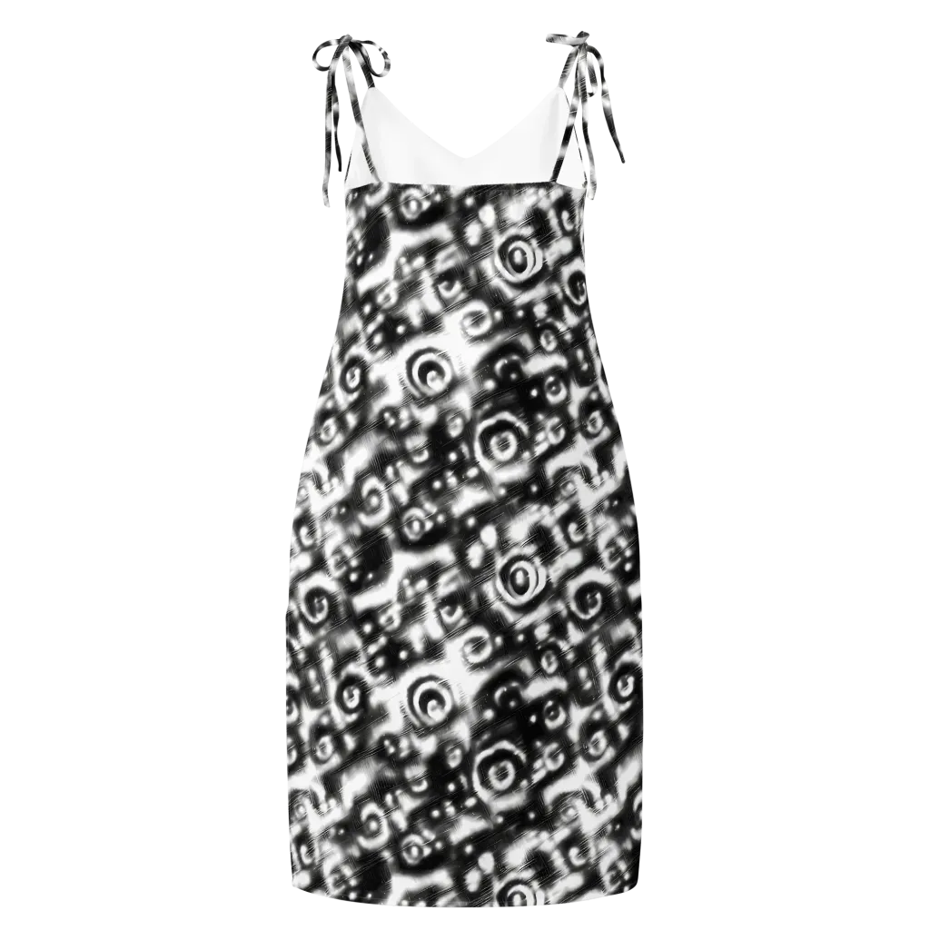 Bernhard Swirl on Slip Dress — Back