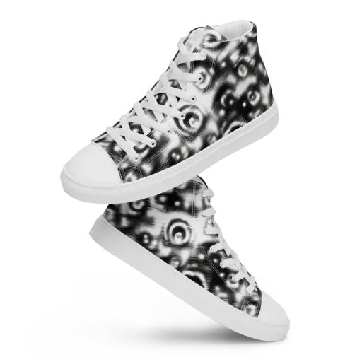 Bernhard Swirl on a Women's High Top Canvas Shoes