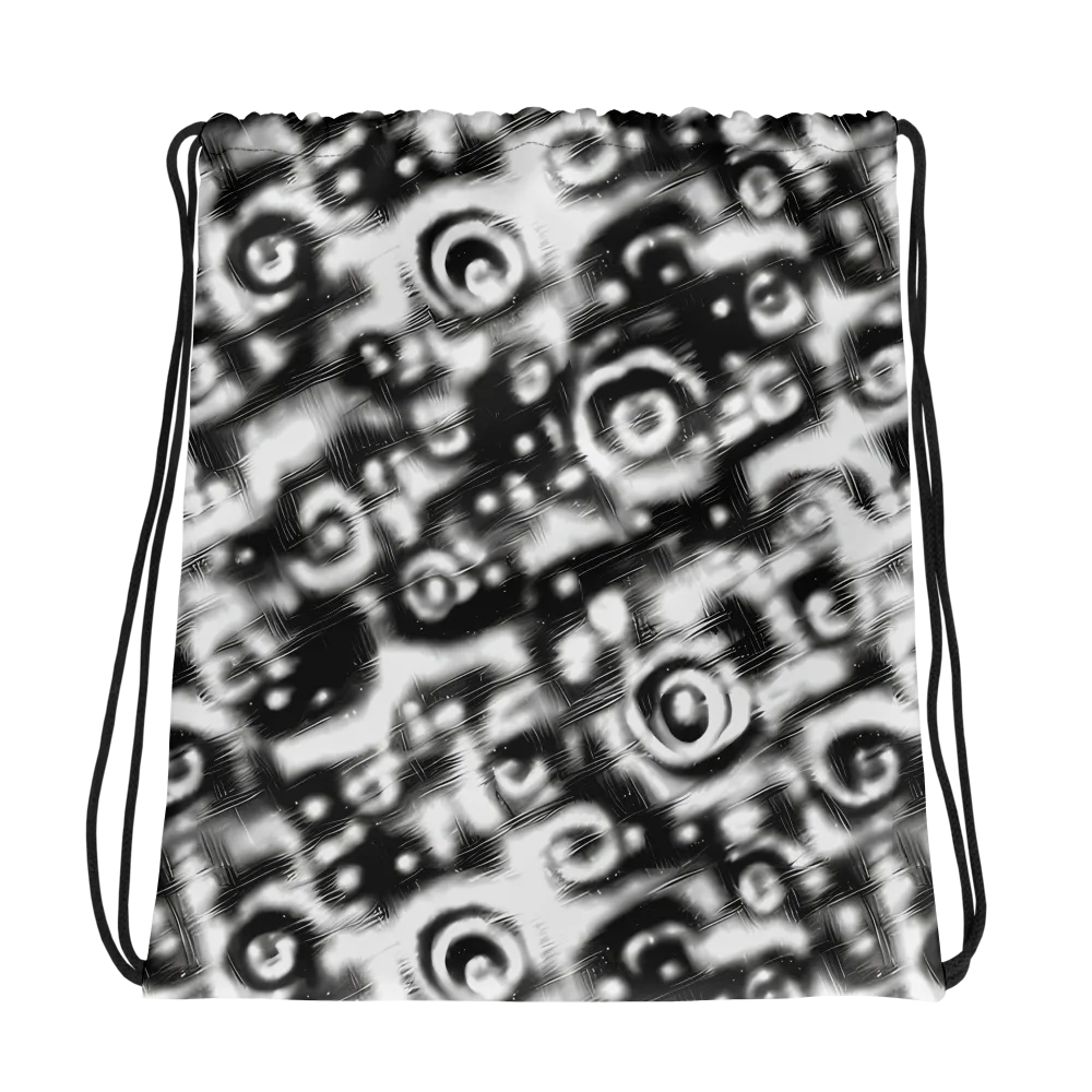 Bernhard Swirl on Drawstring Bag — Photo