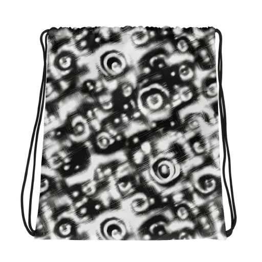 Bernhard Swirl on a Drawstring Bag