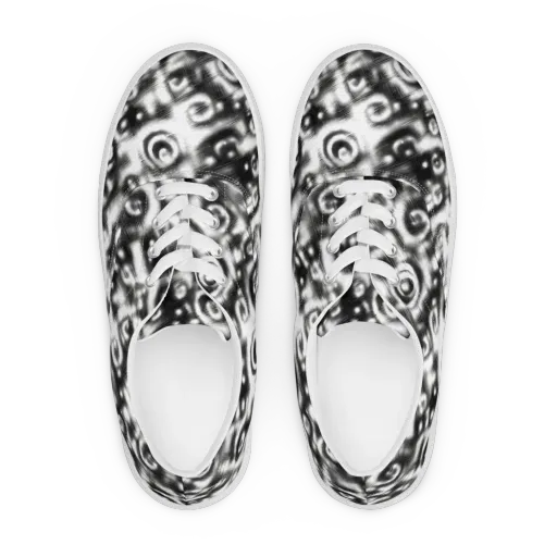 Bernhard Swirl on a Men's Lace-Up Canvas Shoes