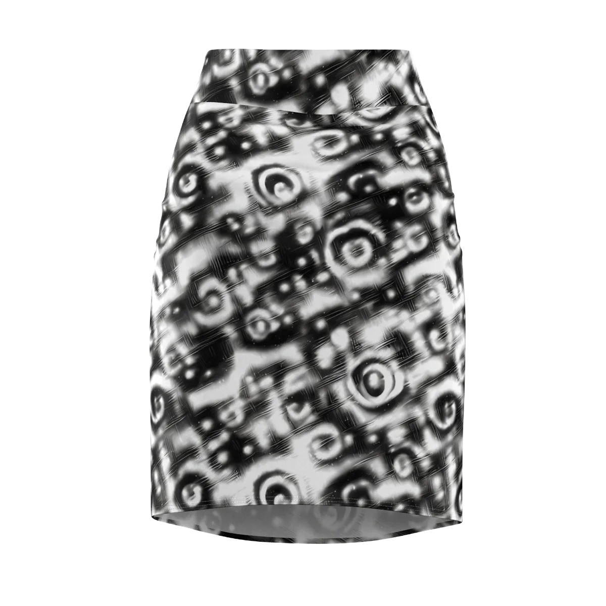 Bernhard Swirl on Pencil Skirt — Front