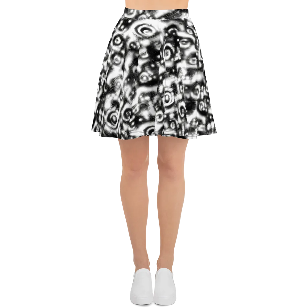 Bernhard Swirl on Skater Skirt — Front