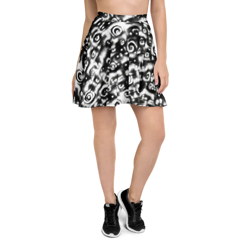 Bernhard Swirl on Skater Skirt — Front