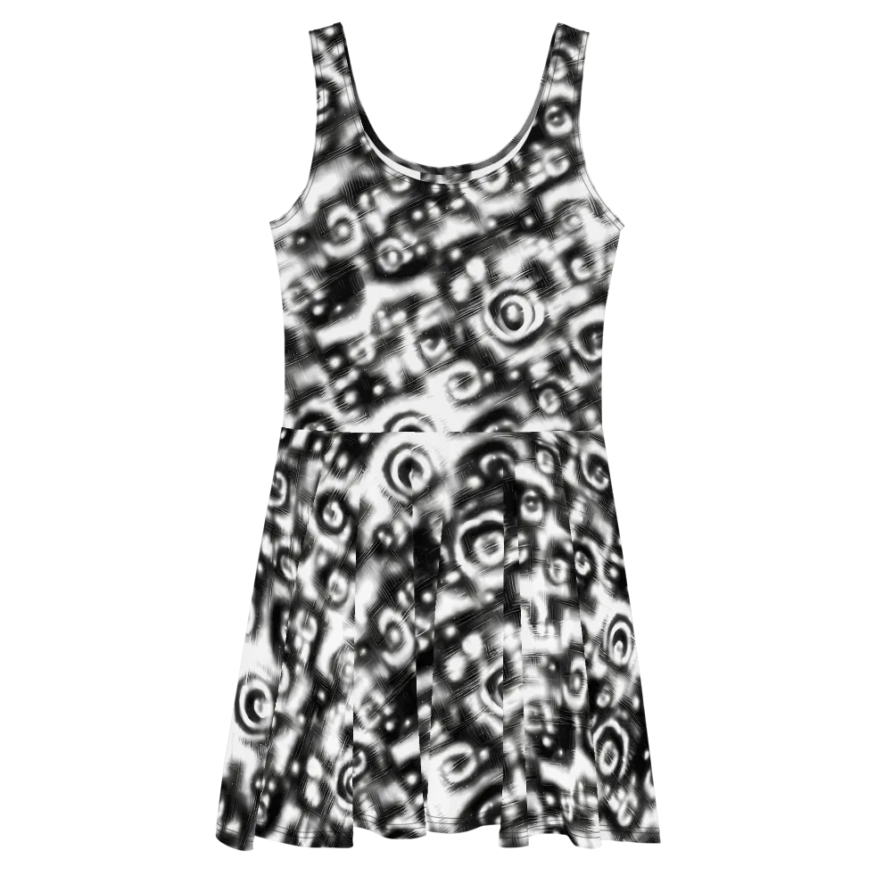 Bernhard Swirl on Skater Dress — Front