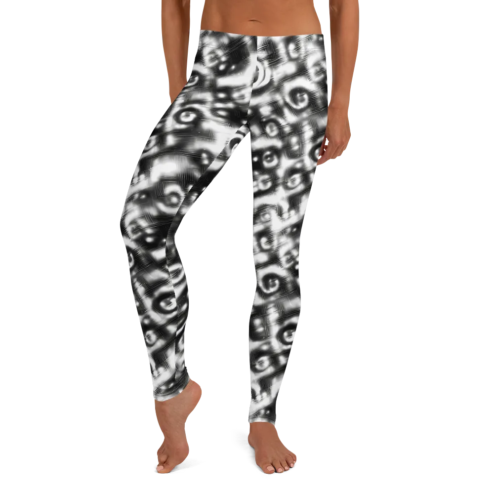 Bernhard Swirl on Leggings — Front