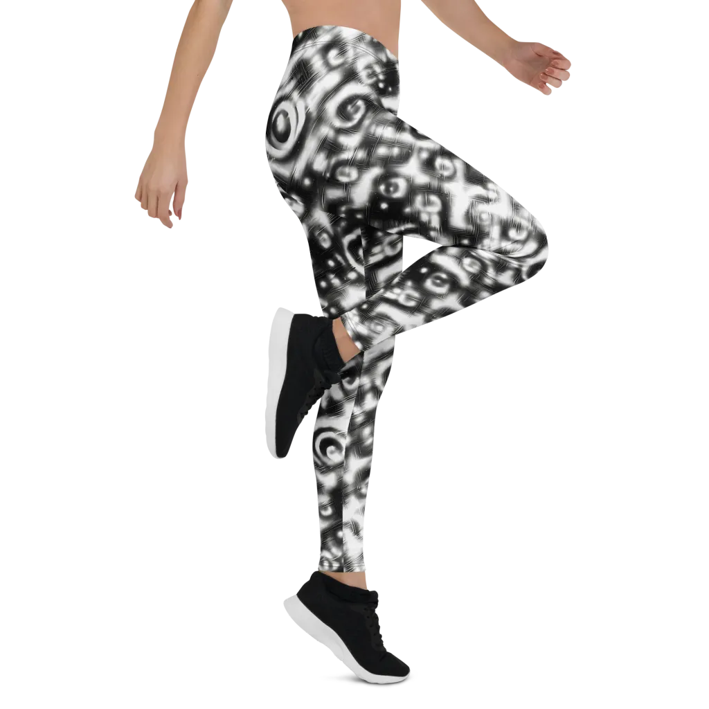 Bernhard Swirl on Leggings — Right
