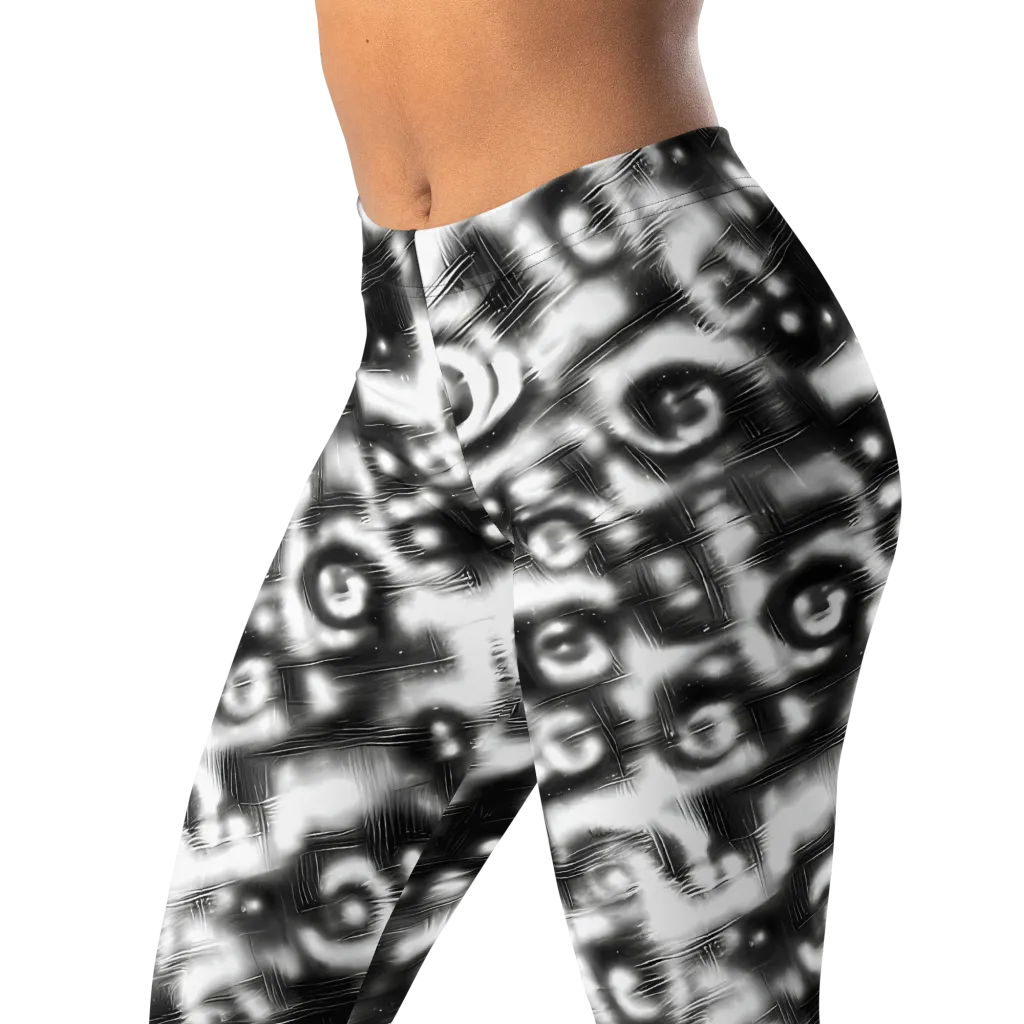 Bernhard Swirl on Leggings — Left Front