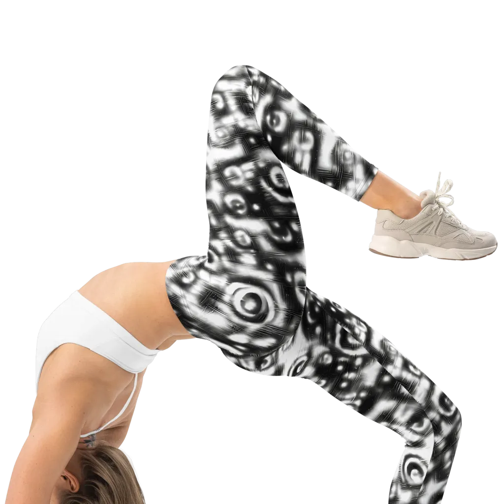 Bernhard Swirl on Leggings — Right