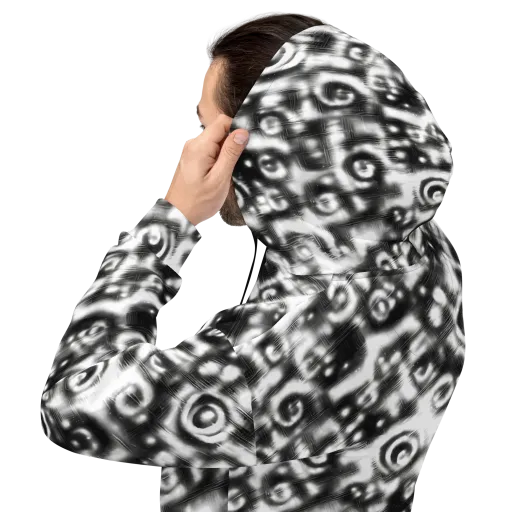 Bernhard Swirl on a Hoodie