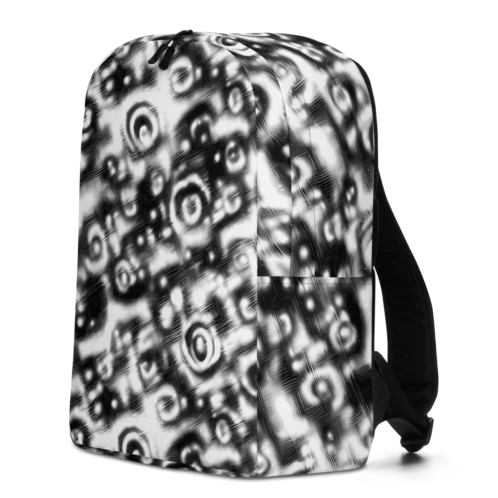 Bernhard Swirl on Minimalist Backpack — Left