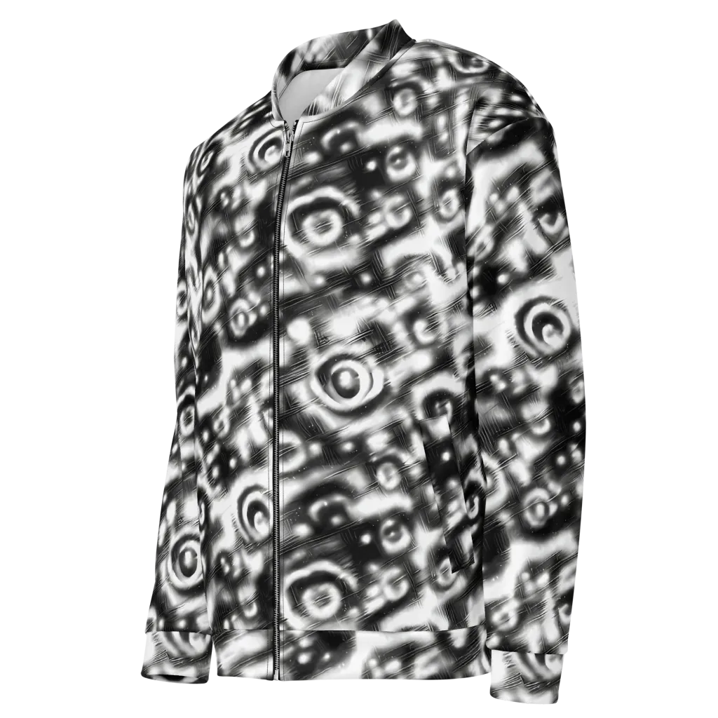 Bernhard Swirl on Bomber Jacket — Left Front