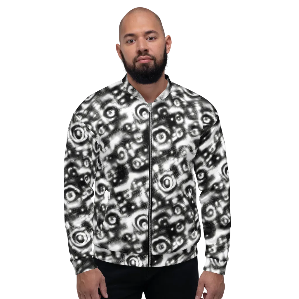 Bernhard Swirl on Bomber Jacket — Front
