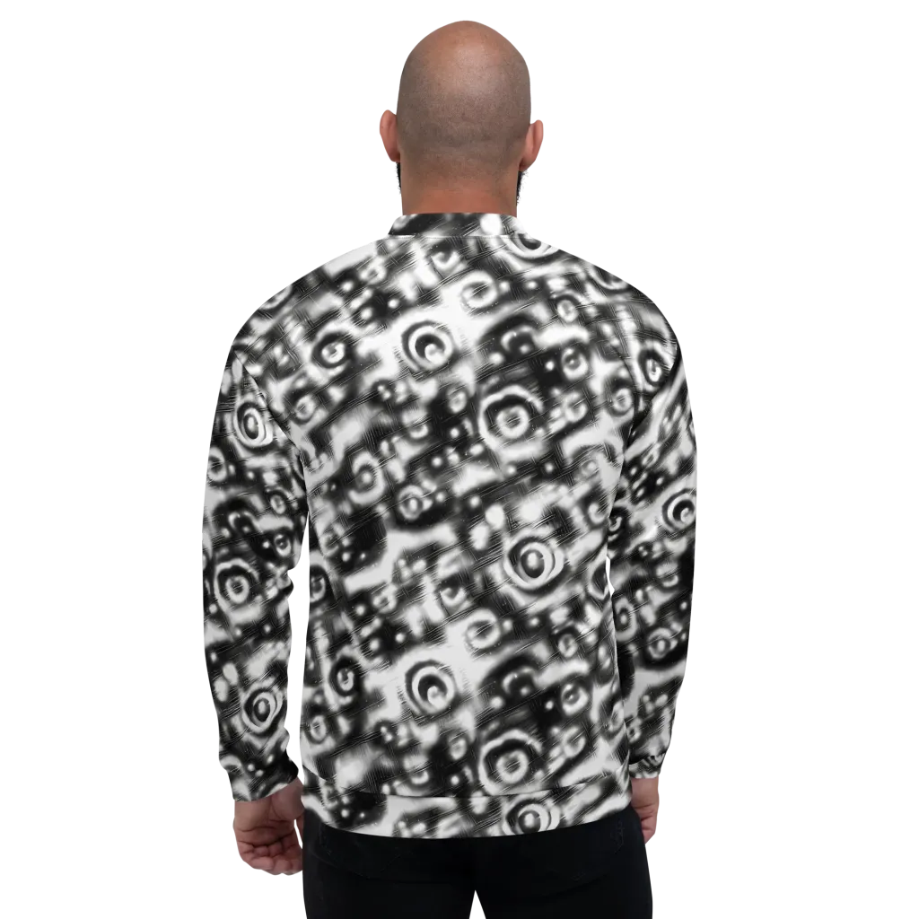 Bernhard Swirl on Bomber Jacket — Back