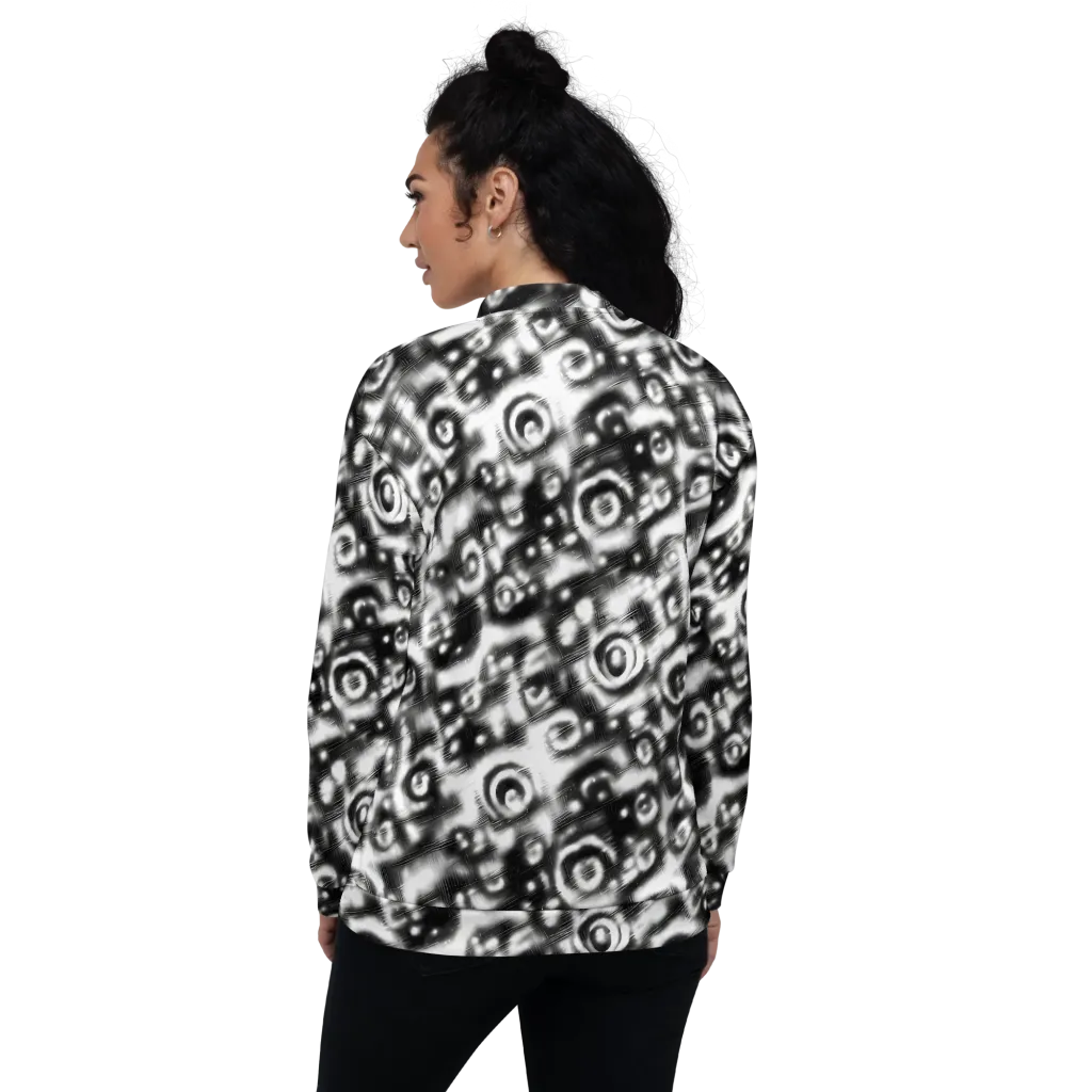 Bernhard Swirl on Bomber Jacket — Back