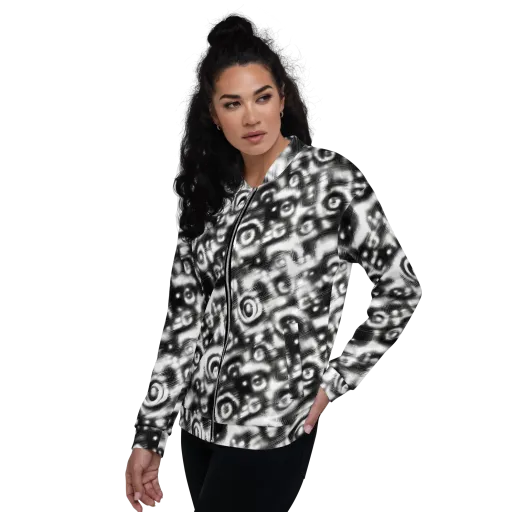 Bernhard Swirl on a Bomber Jacket