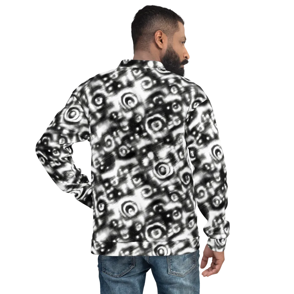 Bernhard Swirl on Bomber Jacket — Back