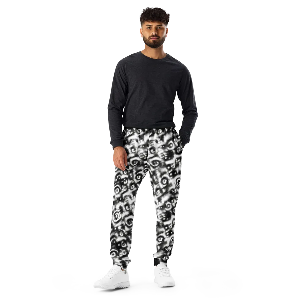 Bernhard Swirl on Men's Joggers — Front