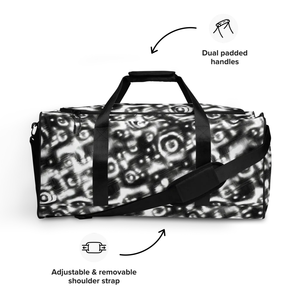 Bernhard Swirl on Duffle Bag — Front