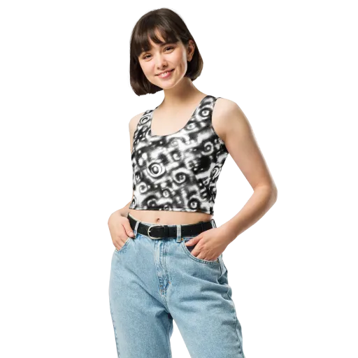 Bernhard Swirl on a Crop Top