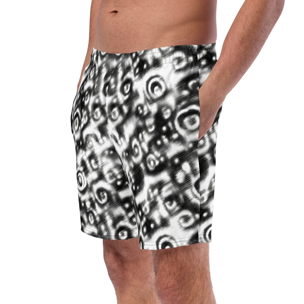 Bernhard Swirl on Swim Trunks — Left Front