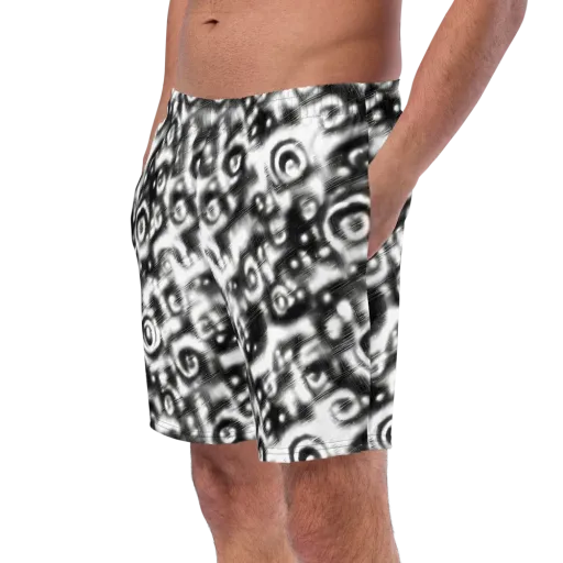 Bernhard Swirl on a Swim Trunks