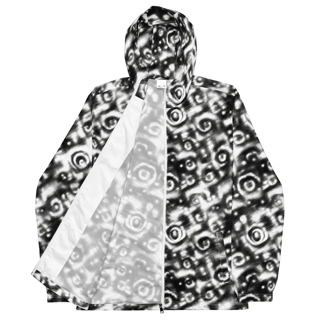 Bernhard Swirl on Men's Windbreaker — Front
