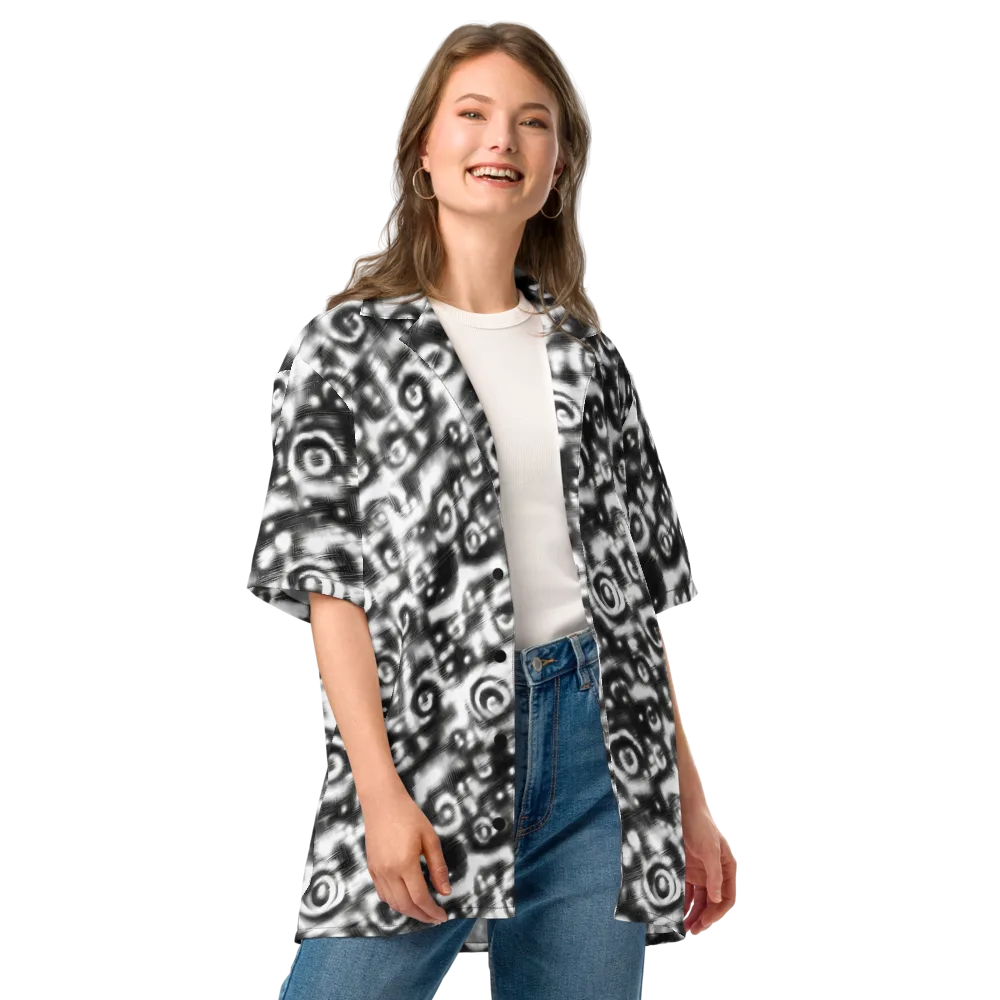 Bernhard Swirl on Button Shirt — Front