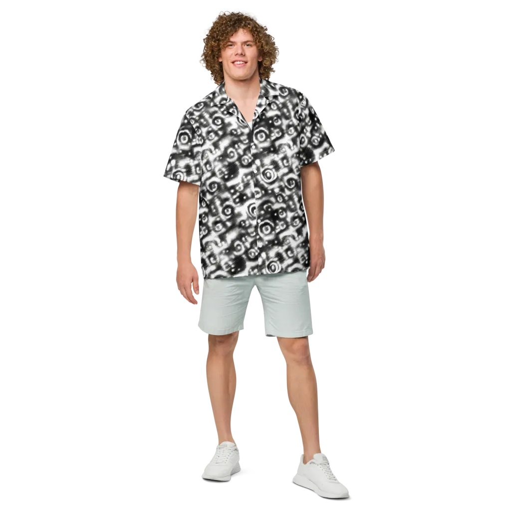 Bernhard Swirl on Button Shirt — Front