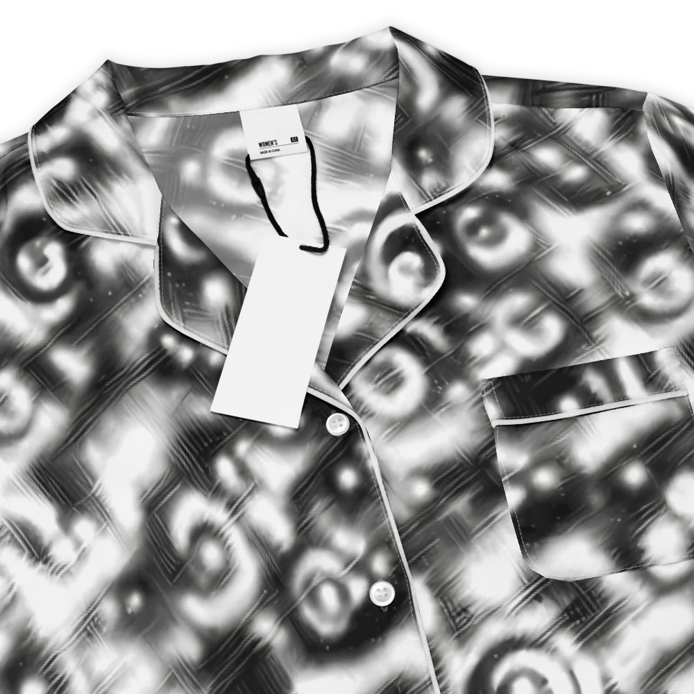 Bernhard Swirl on Women's Short Sleeve Pajama Top — Product details