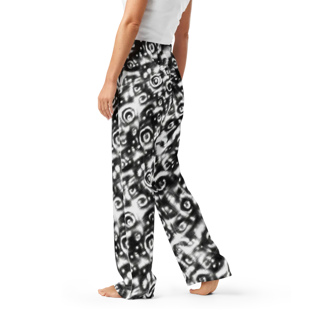 Bernhard Swirl on Women's Pajama Pants — Left
