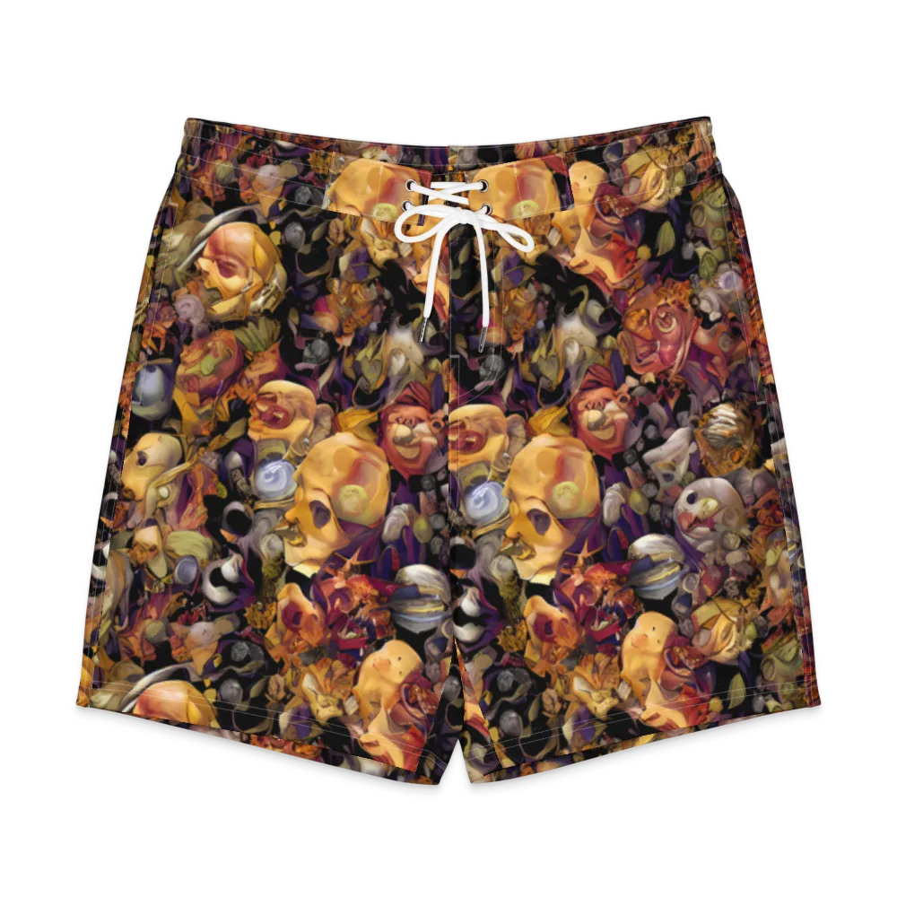 Arcimboldo Abundance on Men's Board Shorts — Front