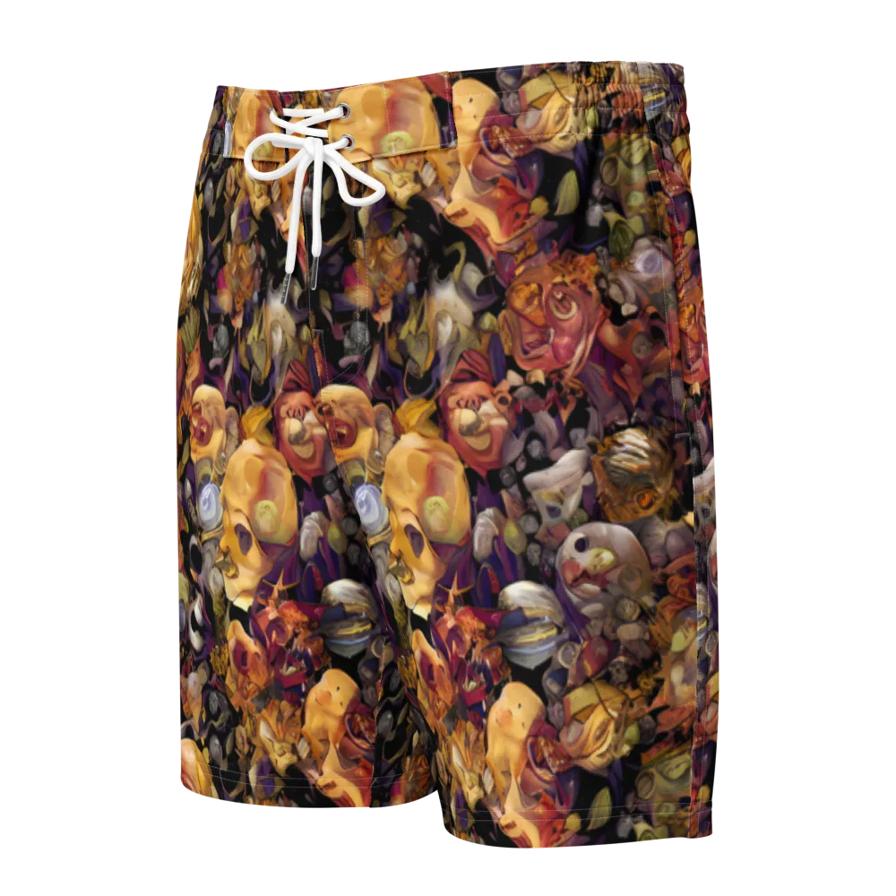 Arcimboldo Abundance on Men's Board Shorts — Front