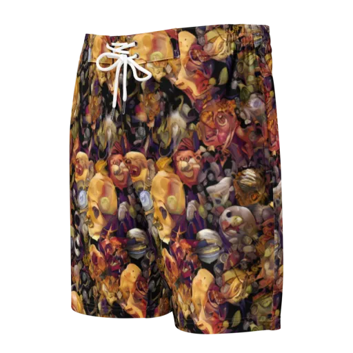 Arcimboldo Abundance on a Men's Board Shorts