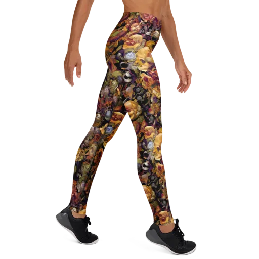 Arcimboldo Abundance on a Yoga Leggings