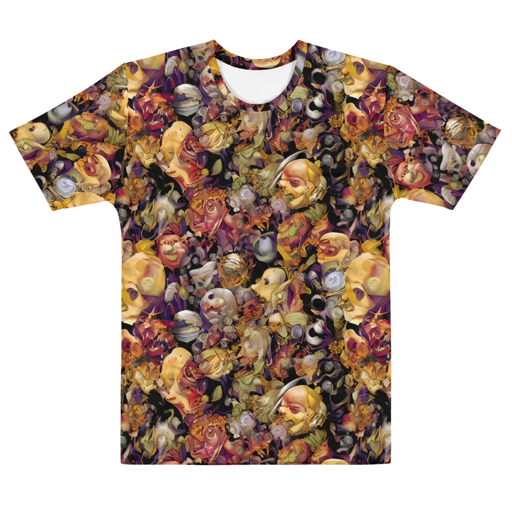 Arcimboldo Abundance on Men's Cotton Crew Neck T-Shirt — Front