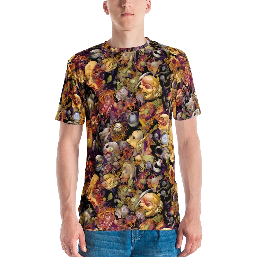 Arcimboldo Abundance on Men's Crew Neck T-Shirt — Front