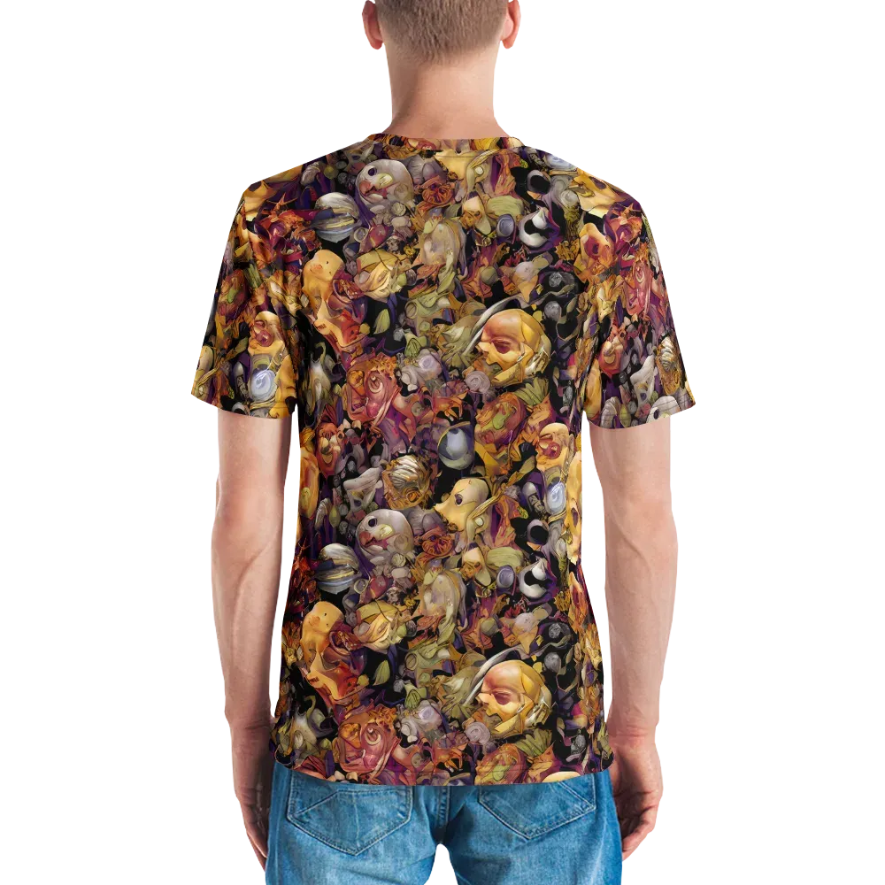 Arcimboldo Abundance on Men's Crew Neck T-Shirt — Back